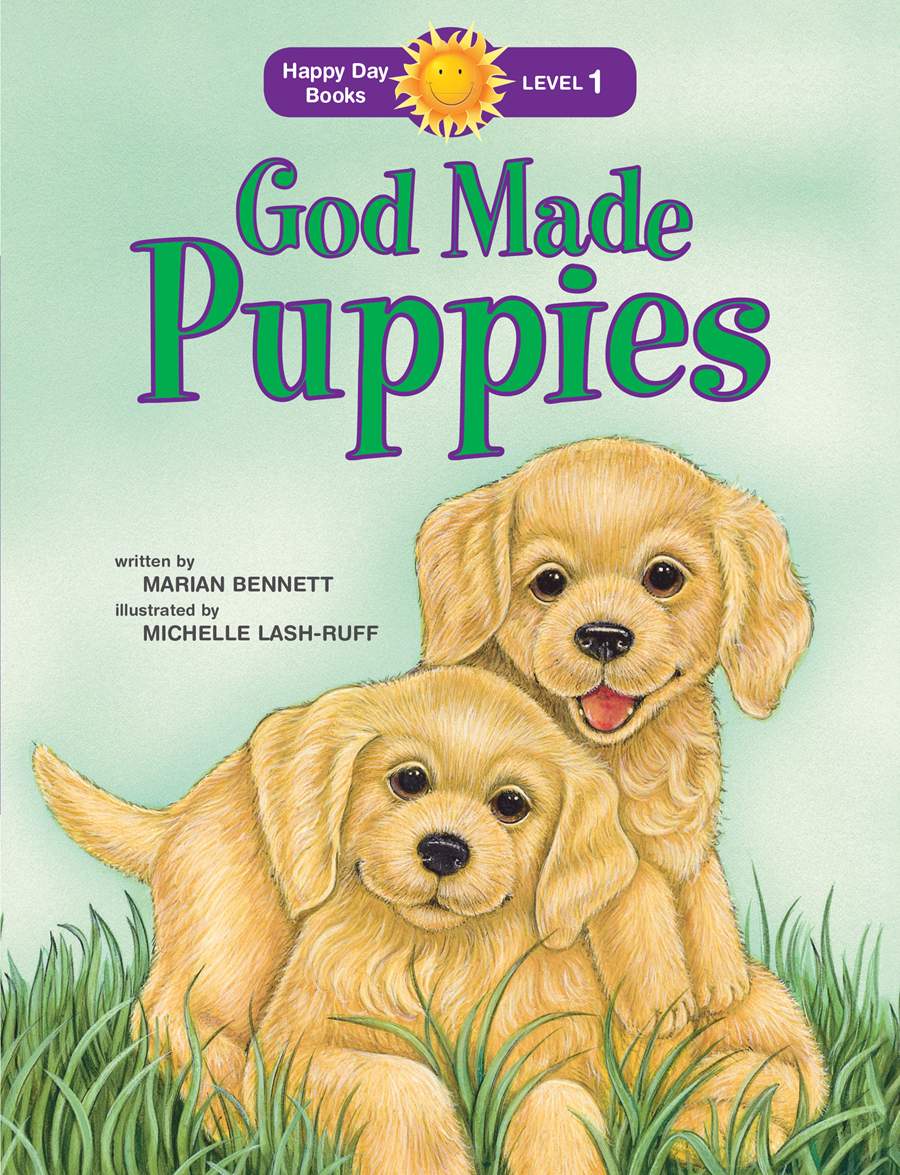 Image of God Made Puppies -Happy Day