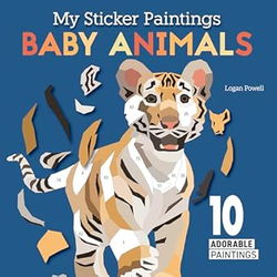 Image of My Sticker Paintings: Baby Animals: 10 Adorable Paintings