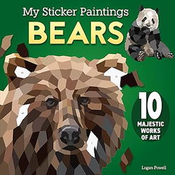 Image of My Sticker Paintings: Bears: 10 Majestic Works of Art