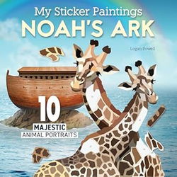 Image of My Sticker Paintings: Noah’s Ark: 10 Majestic Animal Portraits