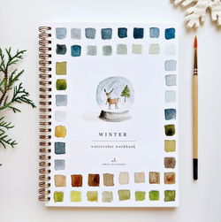 Image of Watercolor Workbook – Winter