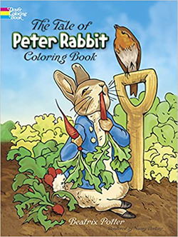 Image of The Tale of Peter Rabbit: A Coloring Book -Dover Coloring Books