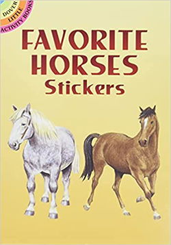 Image of Favorite Horses Stickers -Dover Little Activity Books