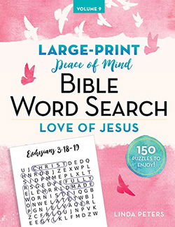 Image of Peace of Mind Bible Word Search Love of Jesus