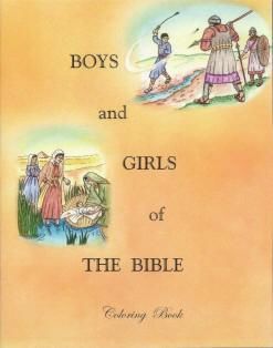 Image of German- Colouring Book: Boys & Girls of the Bible