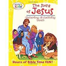Image of The Story of Jesus Coloring and Activity Book -Wonder Kids