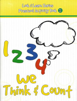 Image of We Think and Count – Look & Learn Series -Preschool Activity Book 2