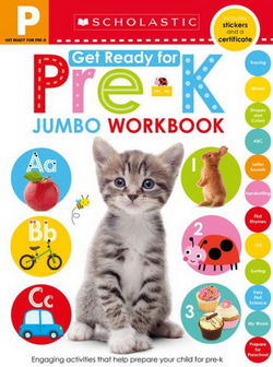 Image of Jumbo Workbook: Get Ready for Pre-K -Scholastic Early Learner