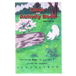 Image of Color and Activity Book -Puppy and Log