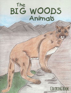 Image of Colouring Book: Big Woods Animals