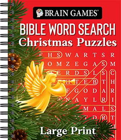 Image of Brain Games – Bible Word Search: Christmas Puzzles – Large Print