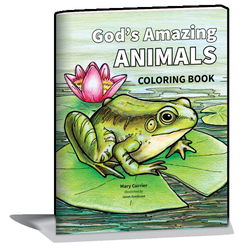 Image of God’s Amazing Animals Colouring Book