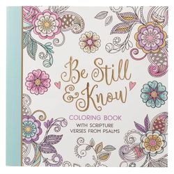 Image of Colouring Book: Be Still & Know Inspirational Adult
