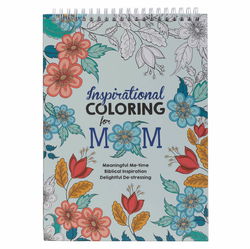 Image of Coloring Book Wirebound Inspirational Coloring for Mom