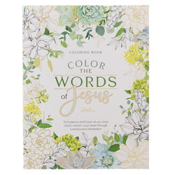 Image of Coloring Book Colour the Words of Jesus