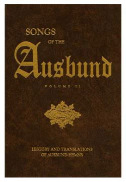 Image of Songs of the Ausbund Volumne II