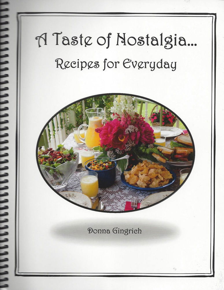 Image of A Taste of Nostalgia Cookbook