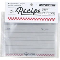 Image of Recipe Card Protectors 4×6