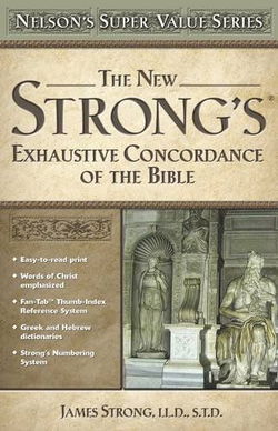 Image of Strong’s Exhaustive Concordance