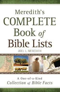 Image of Meredith’s Complete Book of Bible Lists: A One-Of-A-Kind Collection