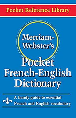Image of Merriam-Webster’s Pocket French-English Dictionary :Pocket Refere