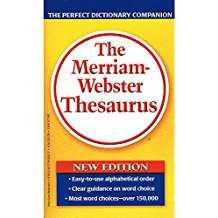 Image of Thesaurus Pocket M-Webster- out of stock indefinitely