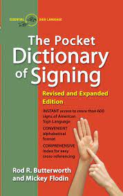 Image of The Pocket Dictionary of Signing -Revised and Expanded