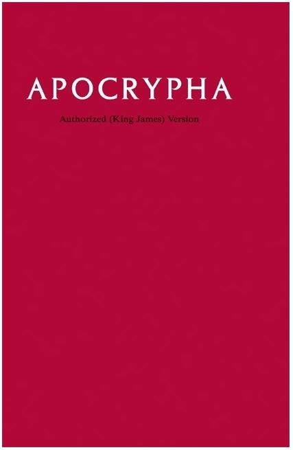 Image of KJV Apocrypha Red Hardcover