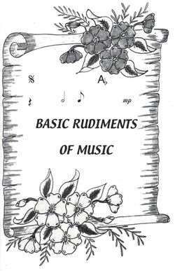 Image of Basic Rudiments of Music – Currently Out of Print – No Reprint ETA