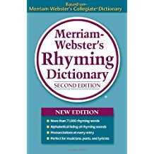 Image of Merriam-Webster’s Rhyming Dictionary