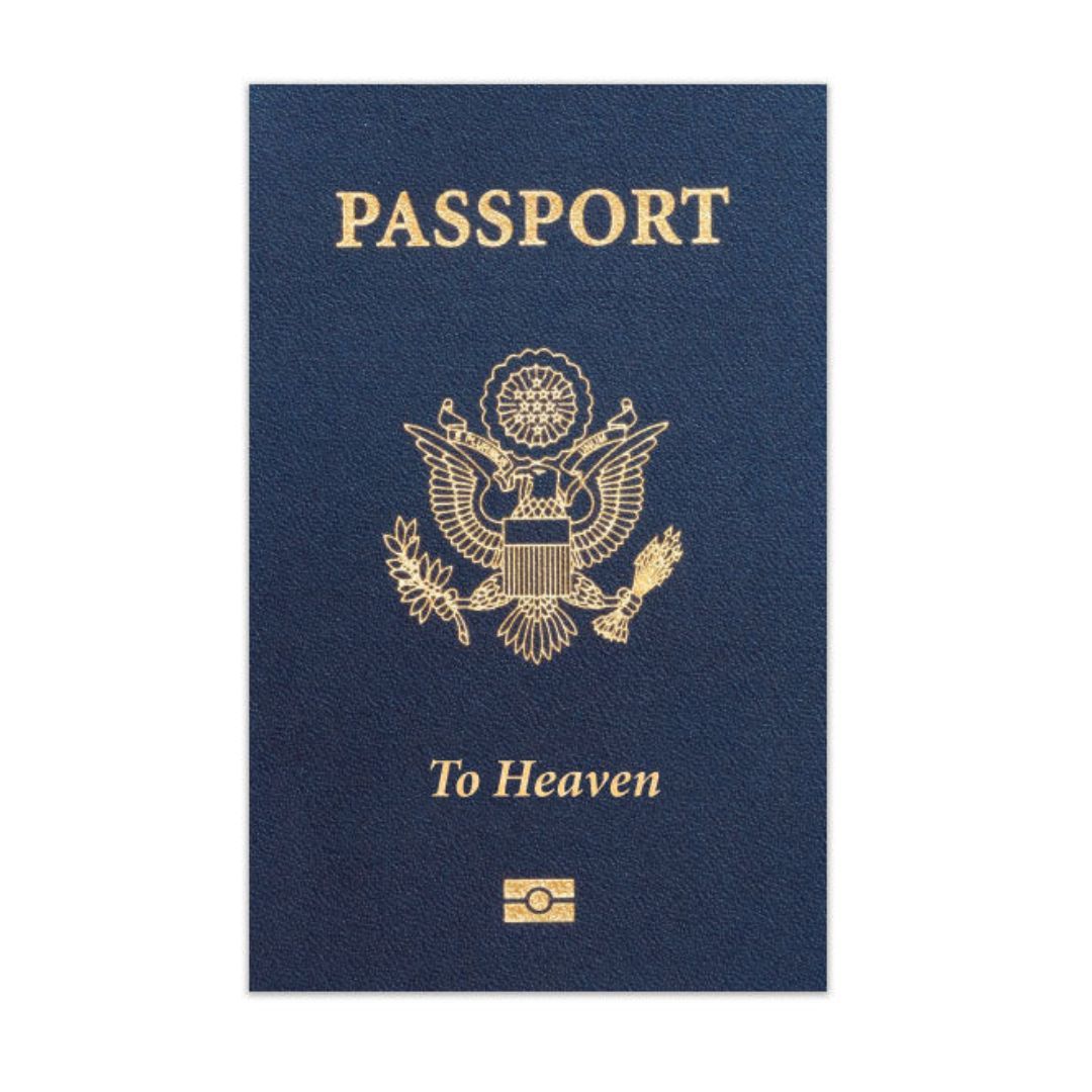 Image of Tract: Passport To Heaven 100pk NKJV