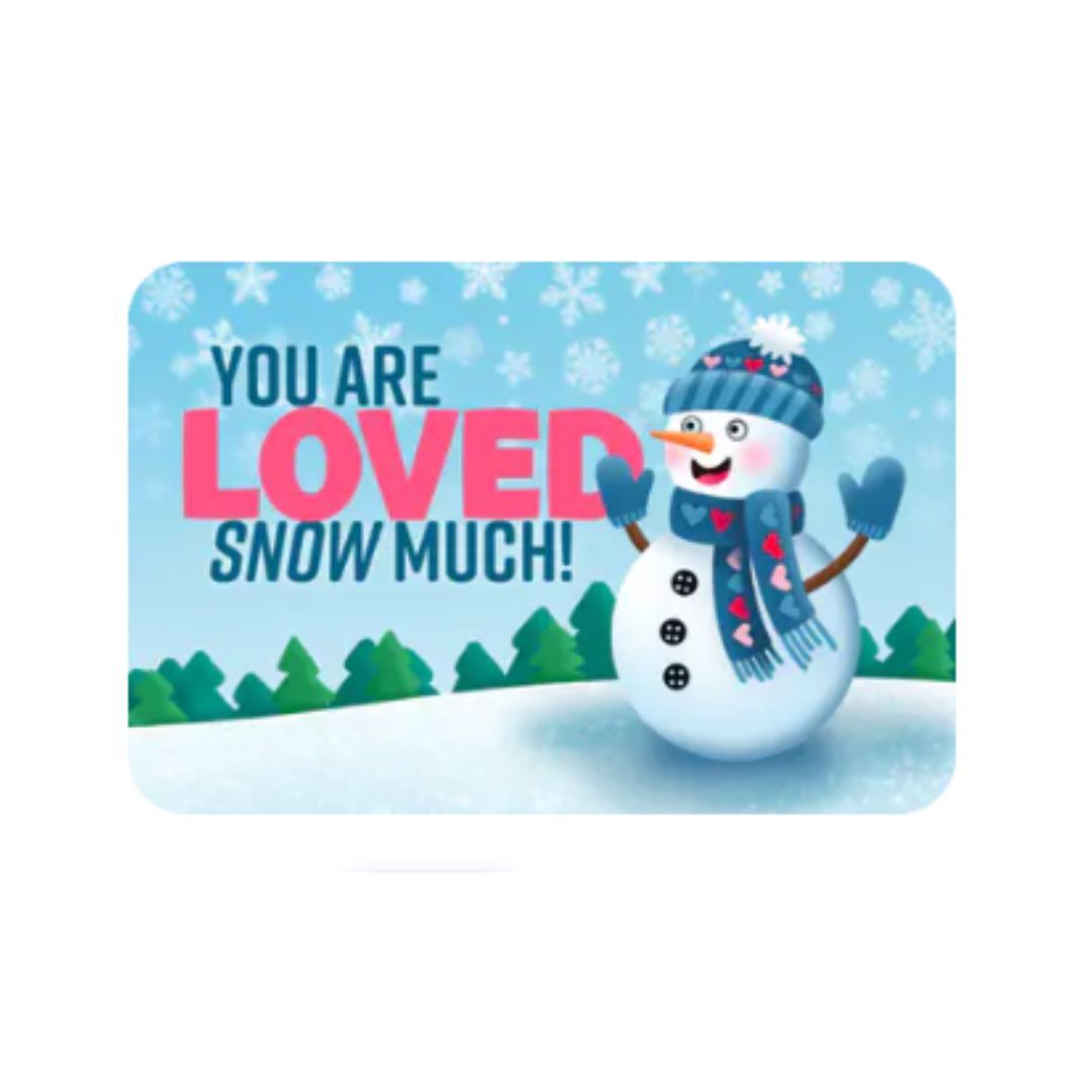 Image of Tract: You Are Loved Snow Much! NKJV 50pk