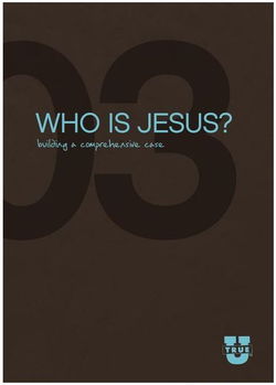 Image of Who Is Jesus?: Building a Comprehensive Case
