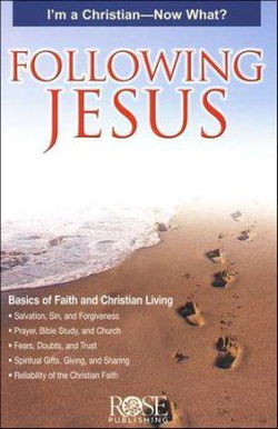 Image of Following Jesus Pamphlet: I’m a Christian – Now What?