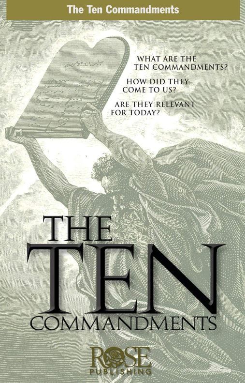 Image of Pamphlet Ten Commandments