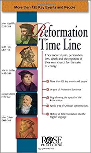 Image of Pamphlet Reformation Time Line