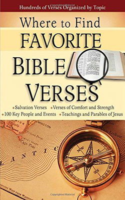 Image of Pamphlet Where to Find Favorite Bible Verses