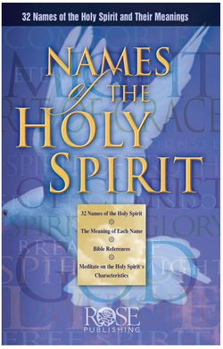Image of Pamphlet: Names of the Holy Spirit