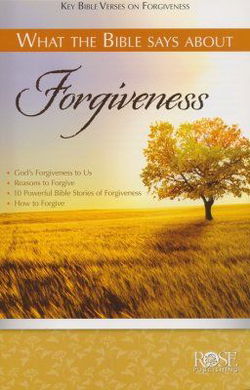 Image of What the Bible Says about Forgiveness Pamphlet
