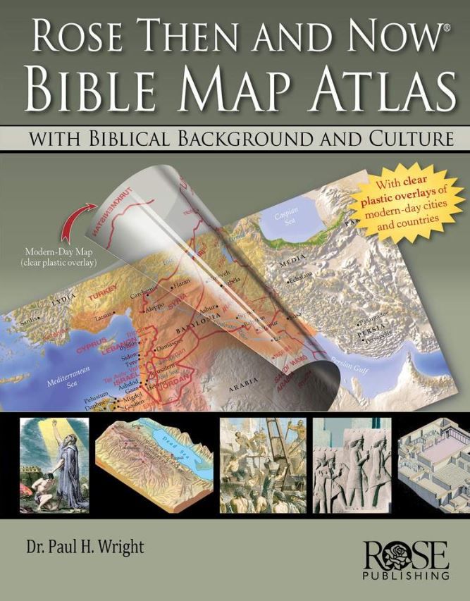 Image of Then and Now Bible Map Atlas with Biblical Backgrounds and Culture