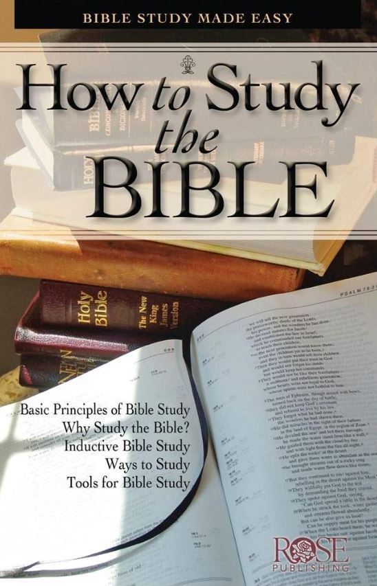 Image of How to Study the Bible Pamphlet: Bible Study Made Easy