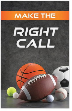 Image of Tract: Make The Right Call – 100 Pk NKJV