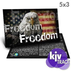 Image of Tract: Freedom Post Card – 100 Pk
