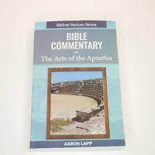 Image of Bible Commentary on The Acts of the Apostles