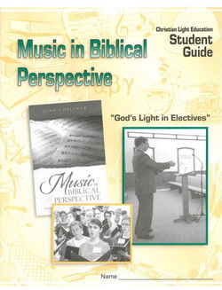 Image of Music in Biblical Perspective Workbook