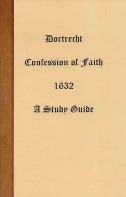 Image of Dortrecht Confession of Faith Study Guide