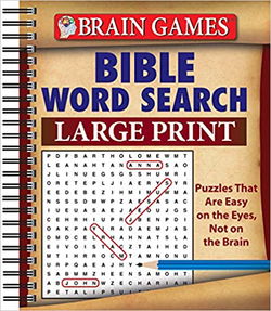 Image of Brain Games Bible Word Search Large Print
