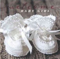 Image of Card Individual Baby Girl Hebr. 6:14