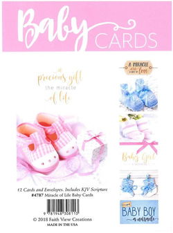 Image of Cards Baby The Miracle of Life Boxed