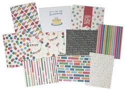 Image of Cards W/Envelopes Birthday Wishes (4.375’X5.75”) 40/Box
